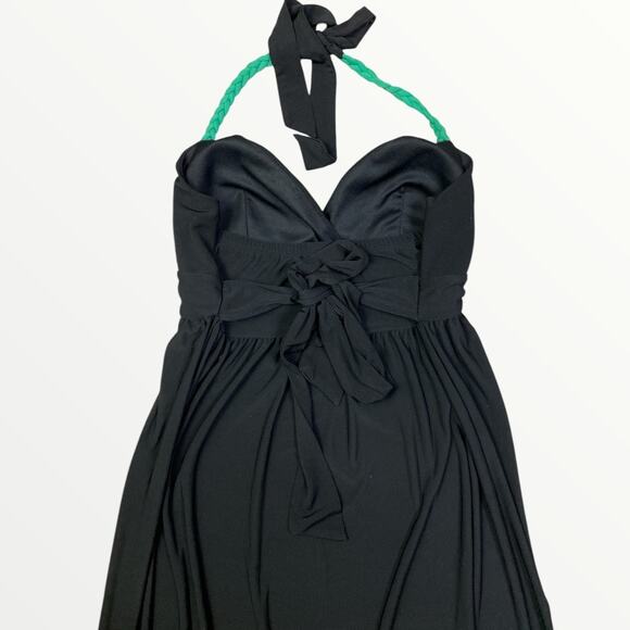 Delusional Halter Maxi Dress Women's Small Black - Picture 4 of 6